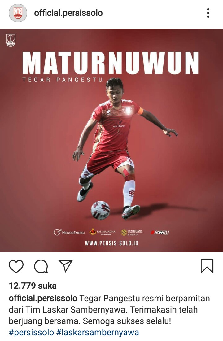 Kapten Ganti Jersey Ucapan Perpisahan Persis Solo Dihujani Komentar Masakini Co